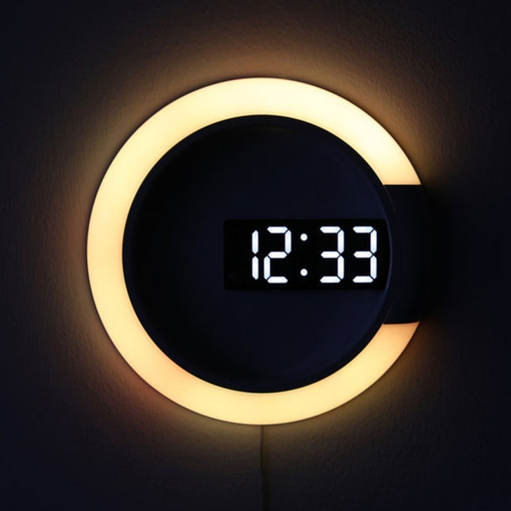 Horloge murale numérique LED 3D